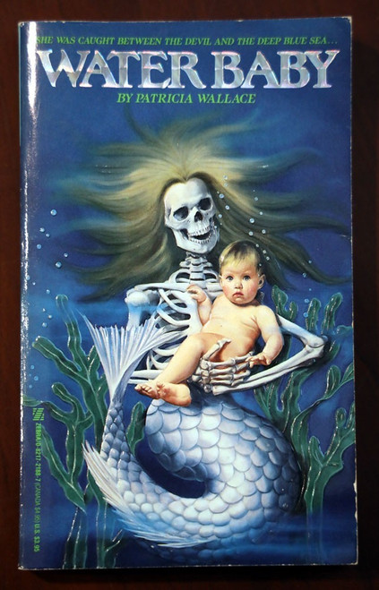 WATER BABY by Patricia Wallace 1987 Vintage Zebra Horror Paperback 1st Printing