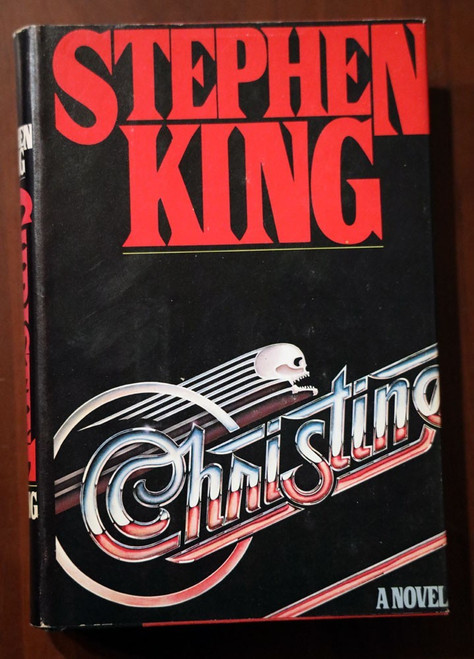 CHRISTINE by Stephen King 1983 HC/DJ Book Club Edition N14 Gutter Code #4699 BCE