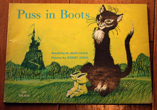 PUSS IN BOOTS by M. Jean Craig & Robert Jones 1967 Vintage Scholastic Paperback