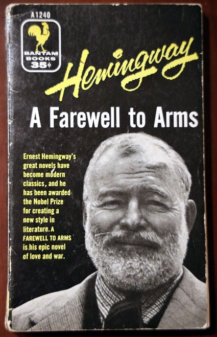 A Farewell to Arms by Ernest Hemingway 1955 Vintage Bantam Books A1240 Paperback