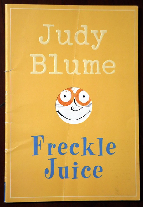 FRECKLE JUICE by Judy Blume 2003 Yearling Paperback Keyhole Cover
