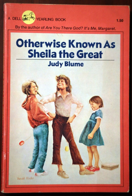 Otherwise Known as Sheila the Great by Judy Blume Dell Yearling Paperback 1980