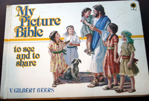 My Picture Bible to See and to Share by V. Gilbert Beers 1982 Vintage Hardcover