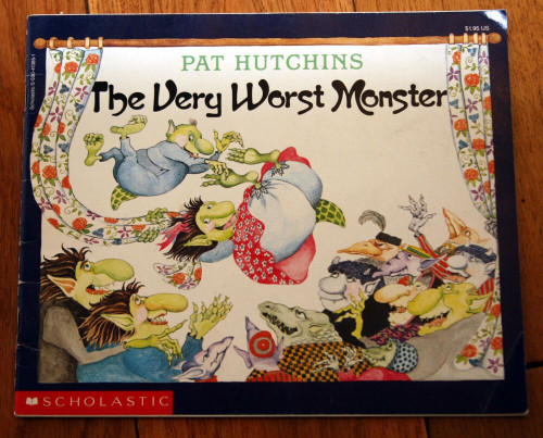 The Very Worst Monster by Pat Hutchins 1988 1st Scholastic Printing Paperback