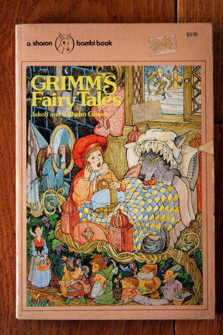 Grimm's Fairy Tales 1981 A Sharon Bambi Book Paperback Jakob & Wilhelm Grimm