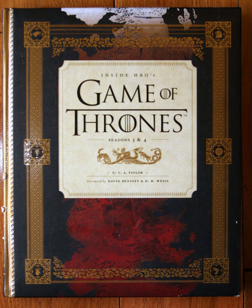 HBO's GAME OF THRONES Seasons 3 & 4 Book by C.A. Taylor (2014) Illustrated GOT