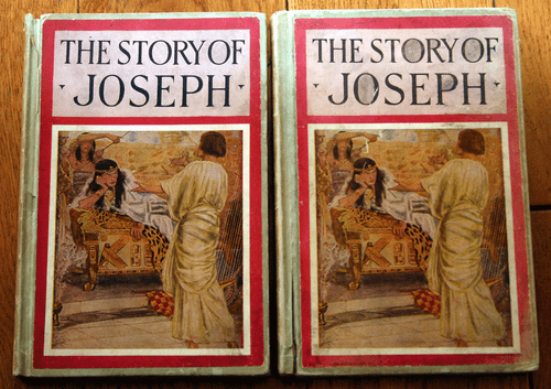 THE STORY OF JOSEPH 1921 *2 Copies* John C. Winston Company ILLUSTRATED Children
