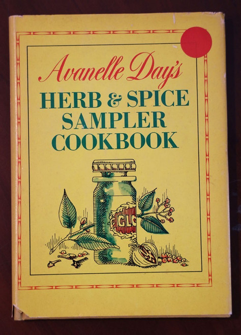 Avanelle Day's Herb & Spice Sampler Cookbook 1967 HC/DJ Vintage - Illustrated