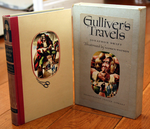Gulliver's Travels by Jonathan Swift & Aldren Watson Illustrated Junior Library