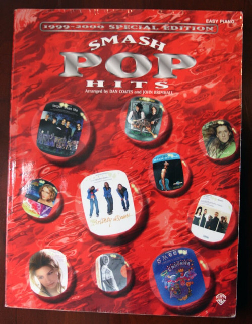 SMASH POP HITS 1999-2000 Special Edition - Easy Piano Songbook Sheet Music