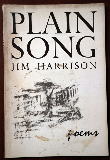 PLAIN SONG Poems - Jim Harrison 1965 First Edition Vintage Paperback Poetry Book