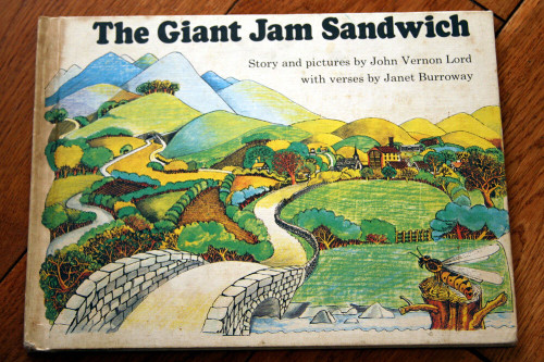 The Giant Jam Sandwich by John Vernon Lord & Janet Burroway 1972 Weekly Reader *