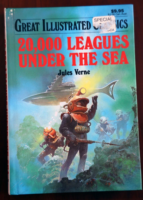 20,000 Leagues Under the Sea JULES VERNE Baronet 1992 GREAT ILLUSTRATED CLASSICS