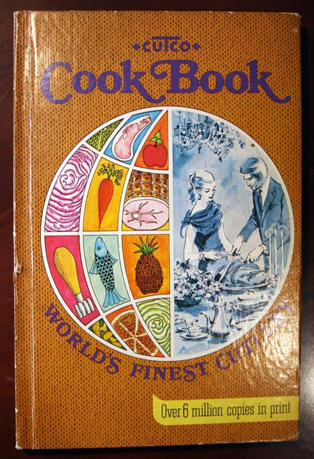 CUTCO Cookbook 1972 Vintage Hardcover by Margaret Mitchell - Wear-Ever Aluminum