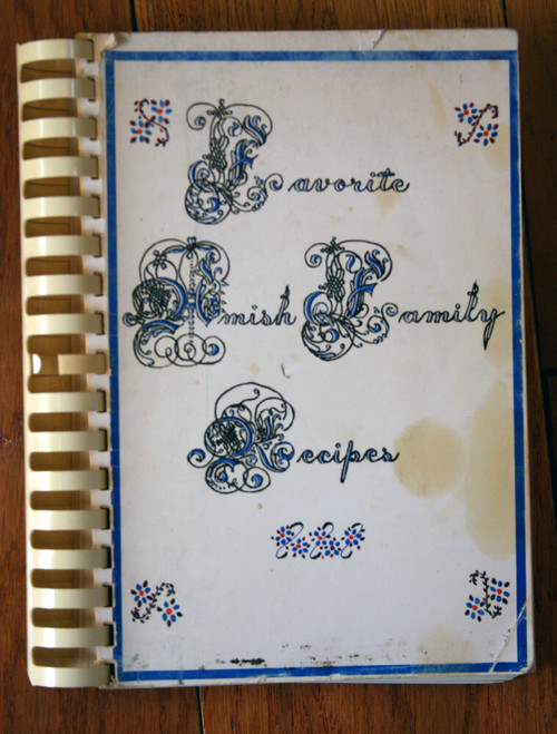 Favorite Amish Family Recipes 1966 Cookbook from Kishacoquillas Valley PA Rare