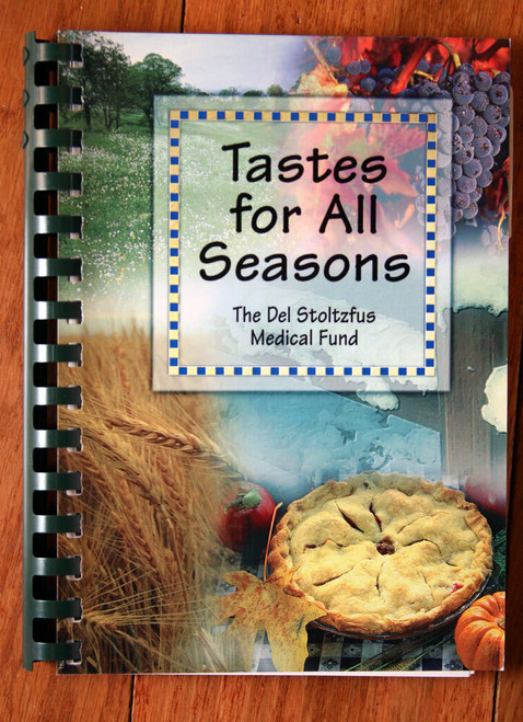 Tastes for All Seasons DEL STOLTZFUS MEDICAL FUND Cookbook EAST EARL, PA 2001