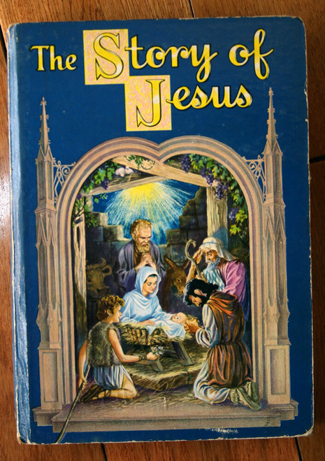 The Story of Jesus by Lloyd Edwin Smith 1941 Whitman #5054 Henry E. Vallely Pics