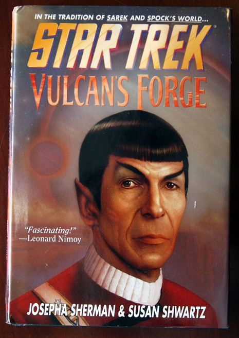 STAR TREK Vulcan's Forge 1997 HC/DJ POCKET BOOKS Josepha Sherman, Susan Scwartz