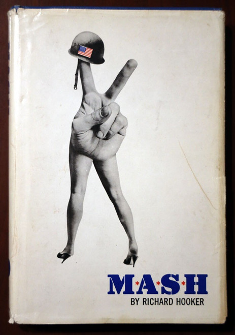 MASH by Richard Hooker 1968 HC/DJ Vintage Book Club Edition M*A*S*H Dust Jacket