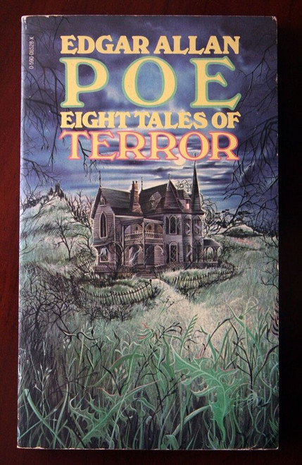 EDGAR ALLAN POE Eight Tales of Terror 1978 Vintage Scholastic Paperback