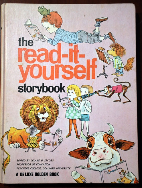 The Read-It-Yourself Storybook 1971 Deluxe Golden Book Vintage Children's