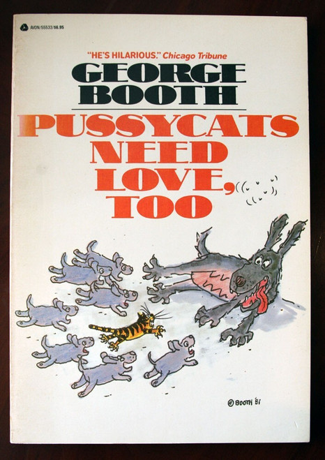 GEORGE BOOTH Pussycats Need Love, Too 1981 The New Yorker Cartoons / Cartoonist