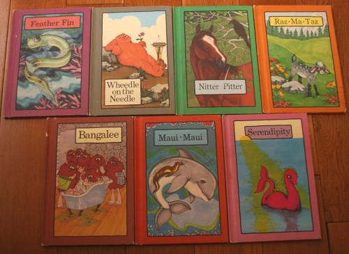 Lot of 7 Stephen Cosgrove SERENDIPITY Vintage Books BANGALEE MAUI WHEEDLE NEEDLE