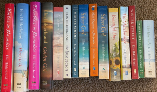 Lot of 15 ELIN HILDERBRAND Books PARADISE TRILOGY, Golden Girl, The Identicals +