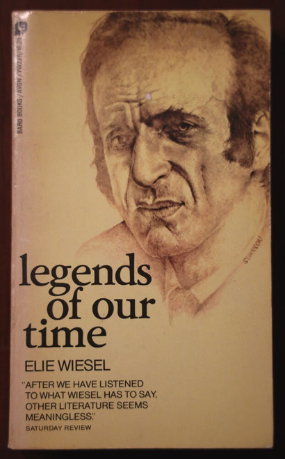 Legends of Our Time by Elie Wiesel 1970 Vintage Avon Paperback 1st Bard Books