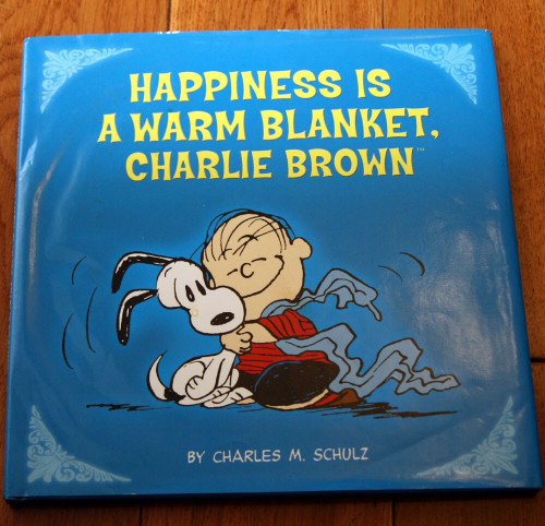 HAPPINESS IS A WARM BLANKET CHARLIE BROWN by Charles M. Schulz 2011 Kohl's Cares