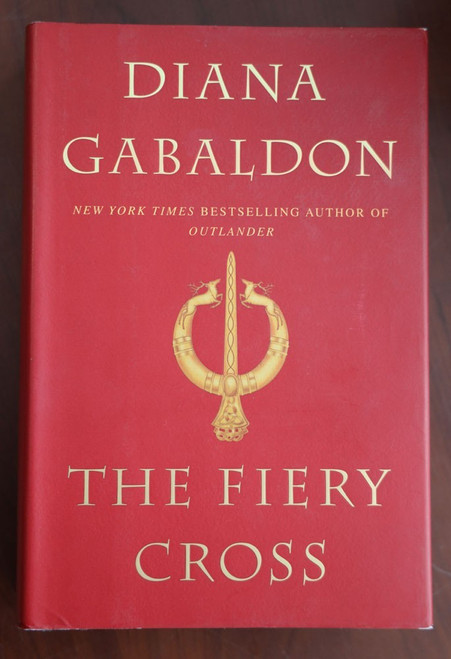 The Fiery Cross by Diana Gabaldon 2001 HC/DJ #5 Outlander Series Book 1st Ed.