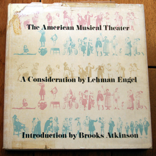 The American Musical Theater by Lehman Engel 1967 CBS Legacy Collection HC/DJ