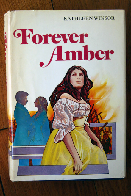 Forever Amber by Kathleen Winsor 1944 HC/DJ Macmillan Company Book Club Edition