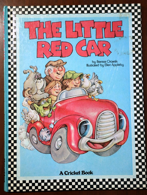 The Little Red Car by Bernice Orawski 1978 Platt & Munk Cricket Book - Appleby