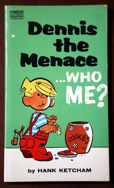 Dennis the Menace ... Who Me? by Hank Ketcham 1971 Vintage Paperback FAWCETT