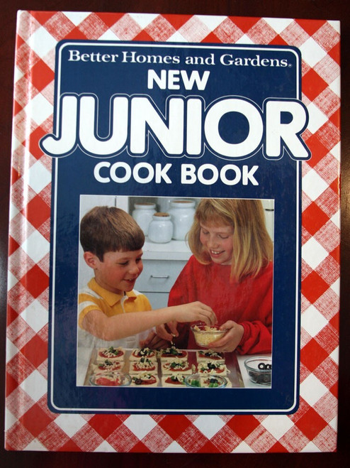 Better Homes and Gardens New Junior Cookbook 1989 1st Edition Hardcover