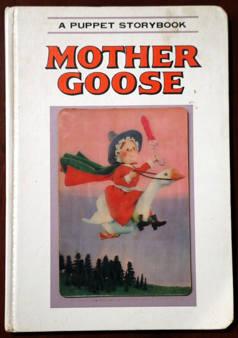 MOTHER GOOSE A Puppet Storybook 1969 T. Izawa & S. Hijikata 3-D Cover Vintage