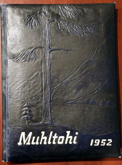 MUHLTOHI 1952 Muhlenberg Township High School Yearbook Laureldale, PA Berks Co.