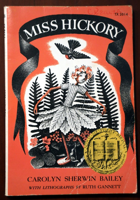 MISS HICKORY by Carolyn Sherwin Bailey 1974 Vintage Scholastic Paperback 1st Pr.