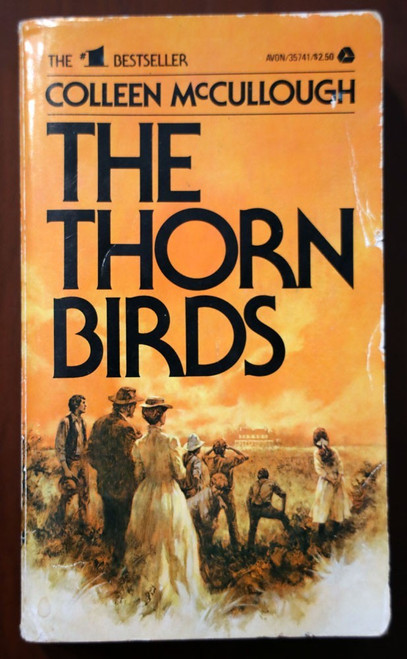 THE THORN BIRDS by Colleen McCullough 1978 Vintage Paperback 1st AVON Printing