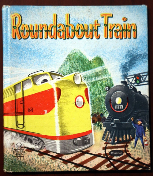 Roundabout Train by Betty Ren Wright / Charles Clement 1958 Tell-A-Tales #2686