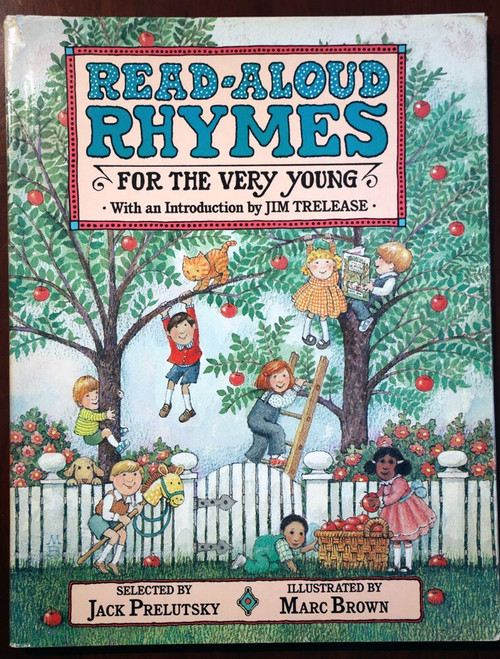 Read-Aloud Rhymes for the Very Young by Jack Prelutsky & Marc Brown 1986 HC/DJ