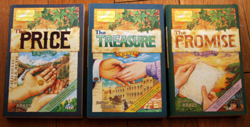 THE PRICE, THE TREASURE, THE PROMISE by Jim & Terri Kraus Series Books Lot # 1-3