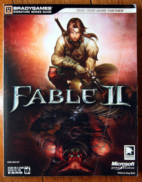 FABLE II Bradygames Signature Series Guide 2008 Microsoft VIDEO GAME STRATEGY