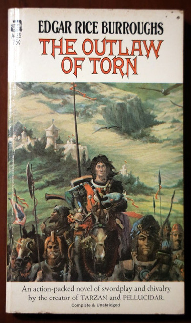 The Outlaw of Torn by Edgar Rice Burroughs Vintage Ace Books Paperback - Tarzan