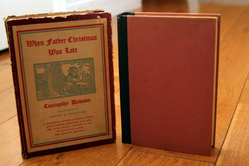 When Father Christmas Was Late by Coningsby Dawson 1928 1st Edition in Slipcase