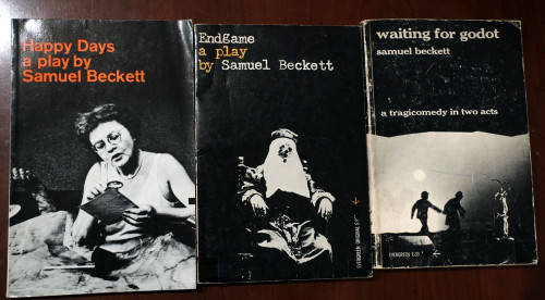 Waiting for Godot/Happy Days/Endgame: Plays by Samuel Beckett Paperback Book Lot