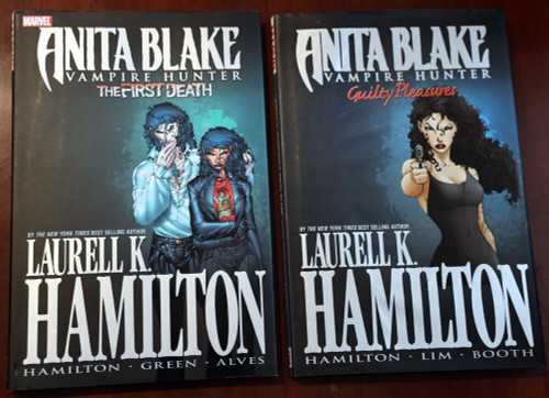 Marvel ANITA BLAKE Vampire Hunter FIRST DEATH + GUILTY PLEASURES L.K. Hamilton