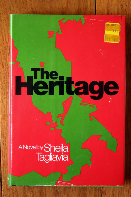 The Heritage by Sheila Tagliava 1977 First Edition HC/DJ 1st Ed. Novel - ITALY