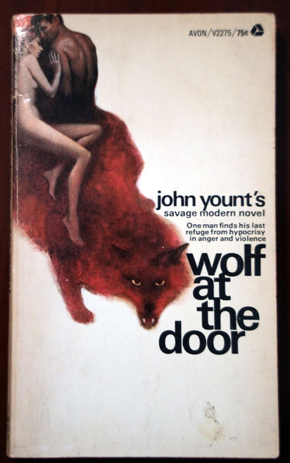 Wolf at the Door by John Yount 1969 First Avon Printing Vintage Paperback Novel